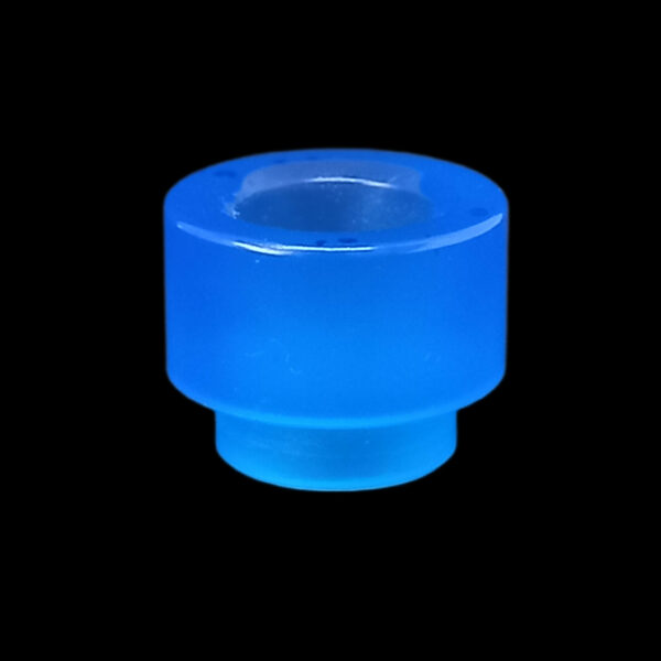aqua blue acrylic drip tip standard big