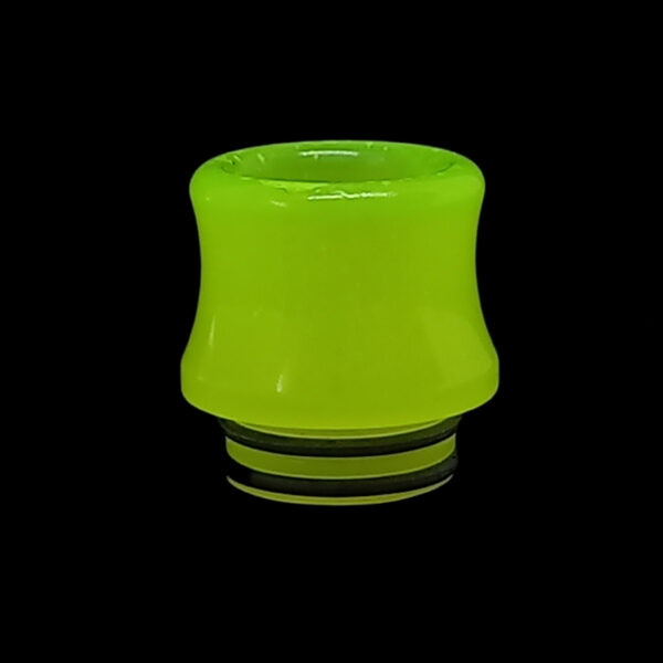 neon yellow acrylic drip tip tru d