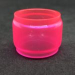 neon pink meson rta acrylic tank bubble