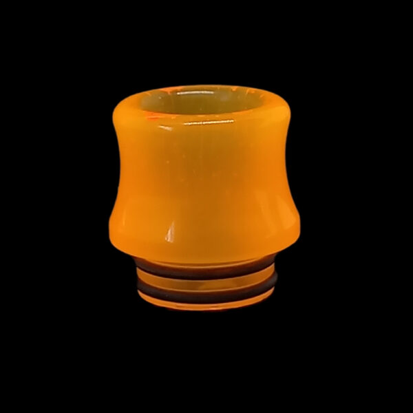 neon orange acrylic drip tip tru d