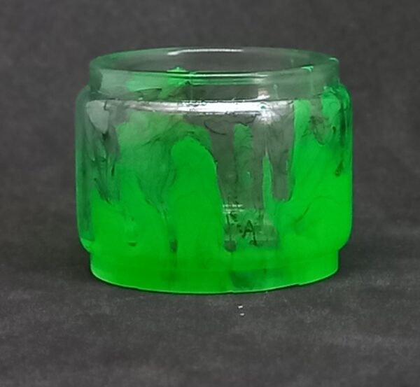 fatality m 25 acrylic replacement tank neon green black bubble